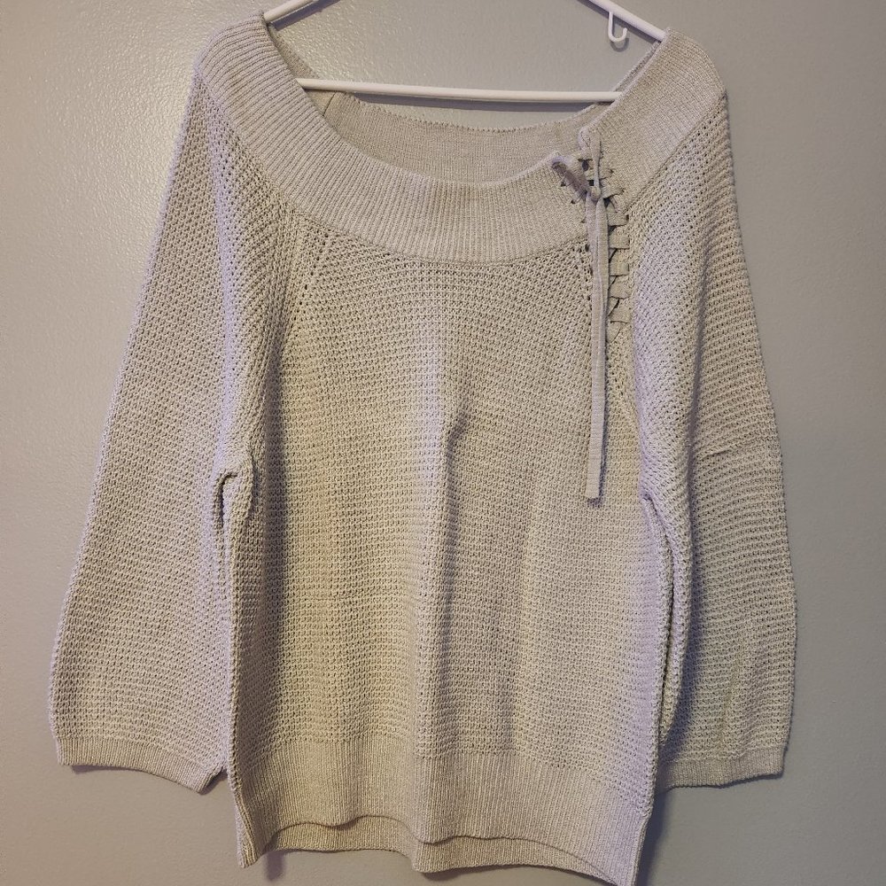 Womens Express Knit Sweater